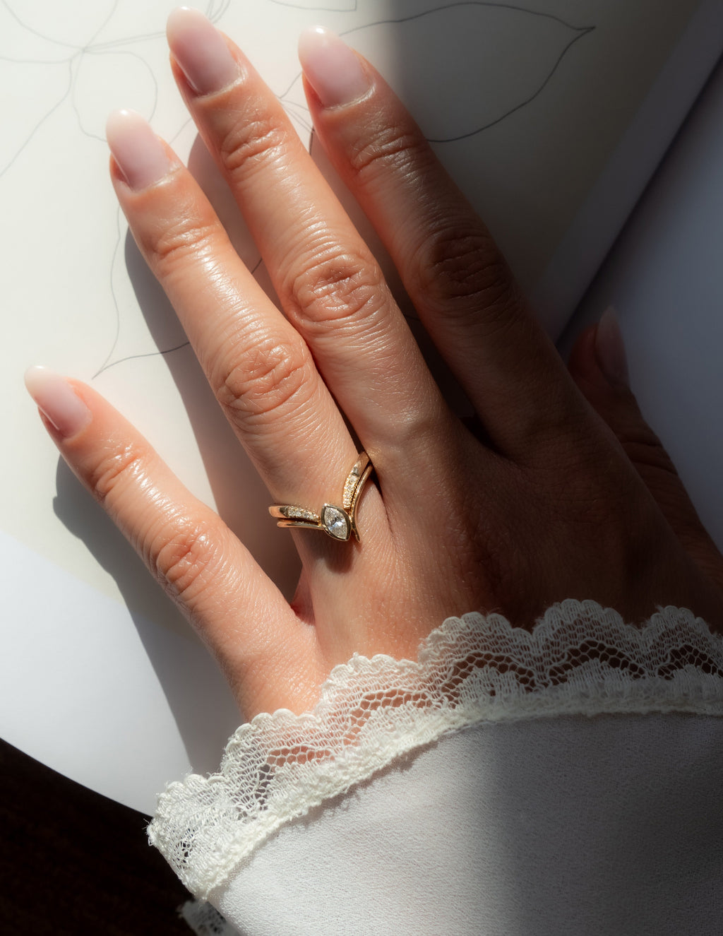Solitaire-Oval Lab Grown Diamond Engagement Ring