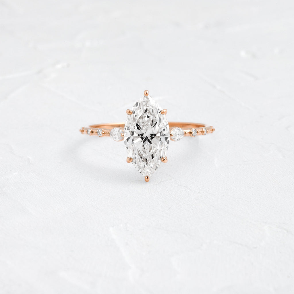 Solitaire-Oval Lab Grown Diamond Engagement Ring