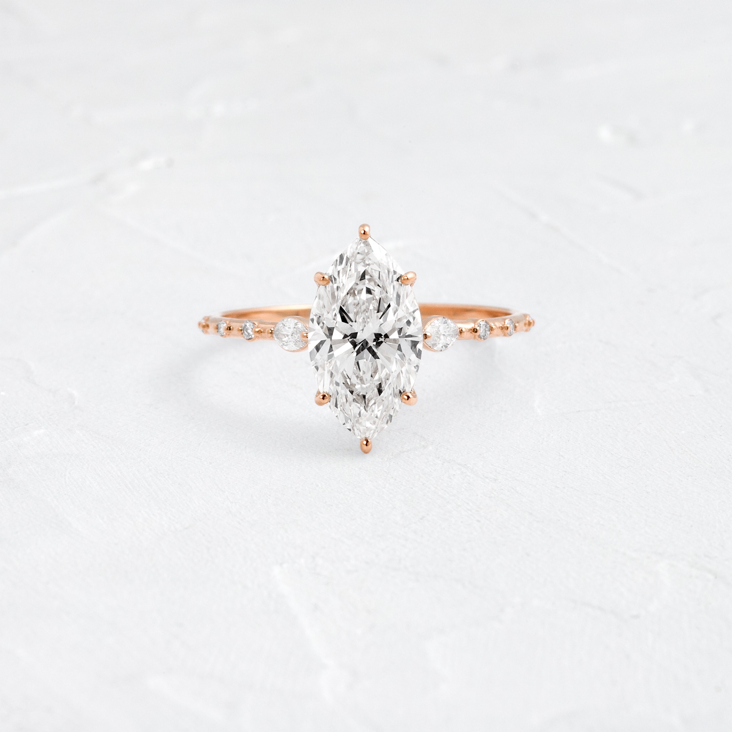Solitaire-Oval Lab Grown Diamond Engagement Ring