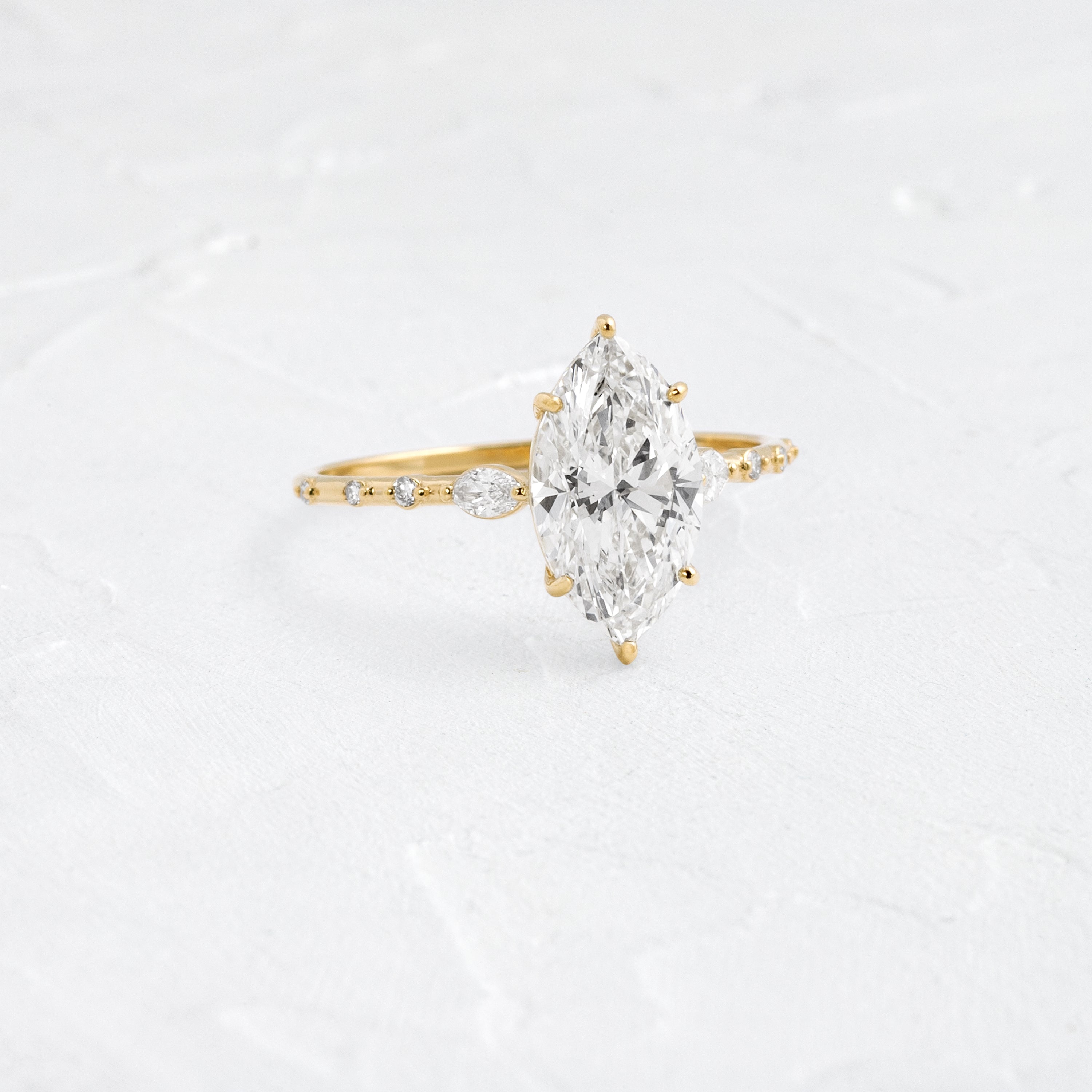 Solitaire-Oval Lab Grown Diamond Engagement Ring