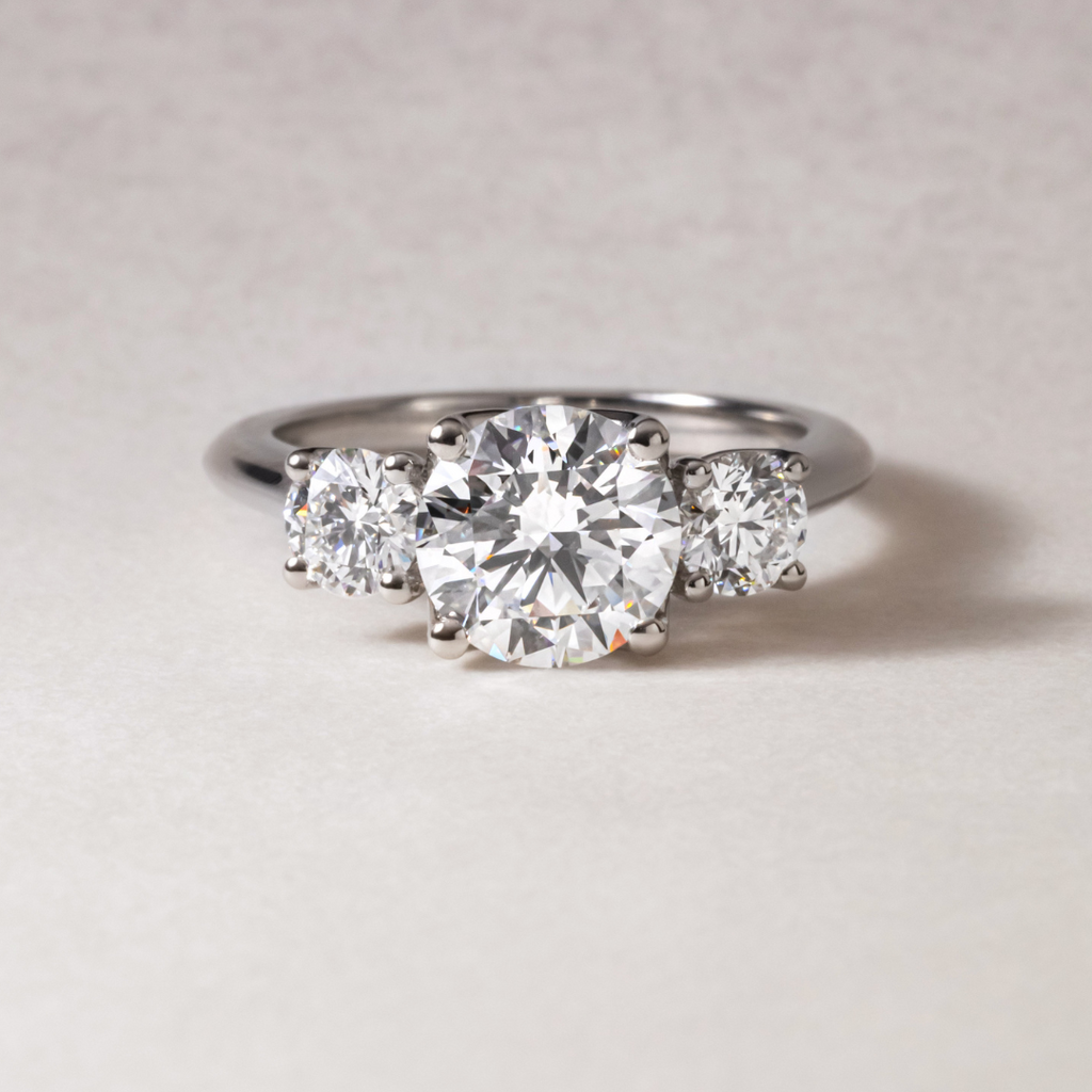Solitaire-Oval Lab Grown Diamond Engagement Ring