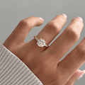 Solitaire-Oval Lab Grown Diamond Engagement Ring