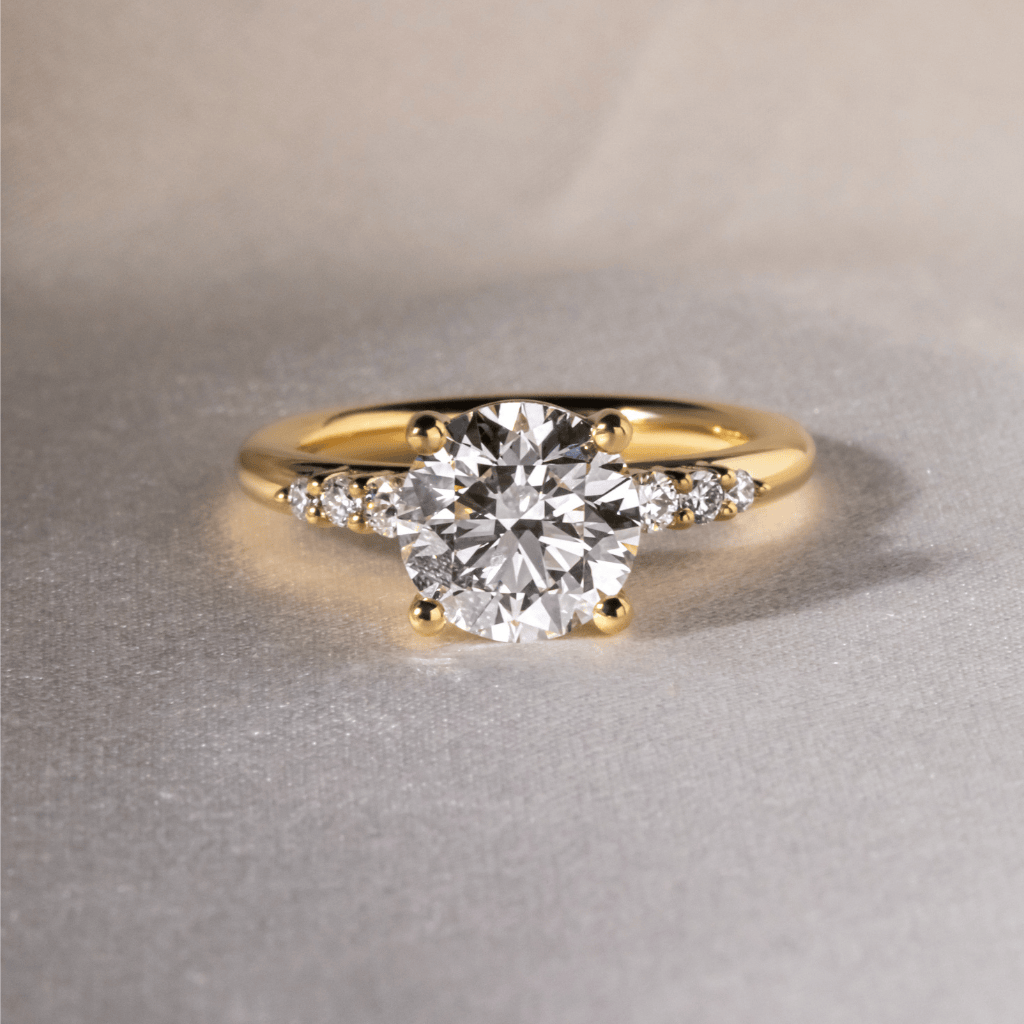 Solitaire-Oval Lab Grown Diamond Engagement Ring