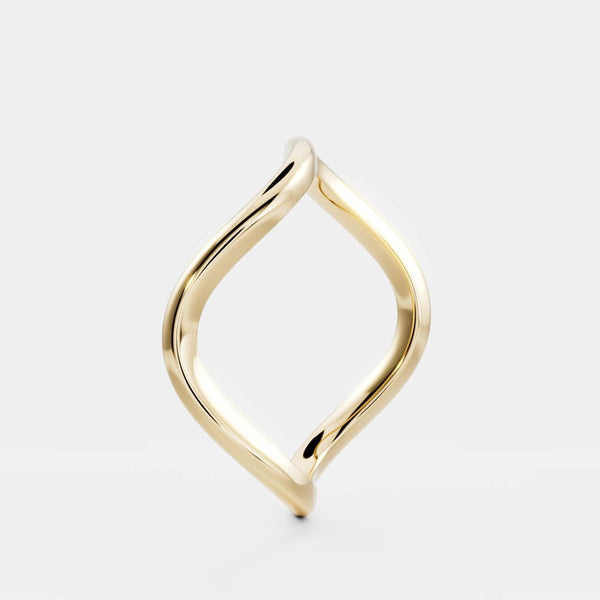 Curved Wedding Band - Curved Wedding Band