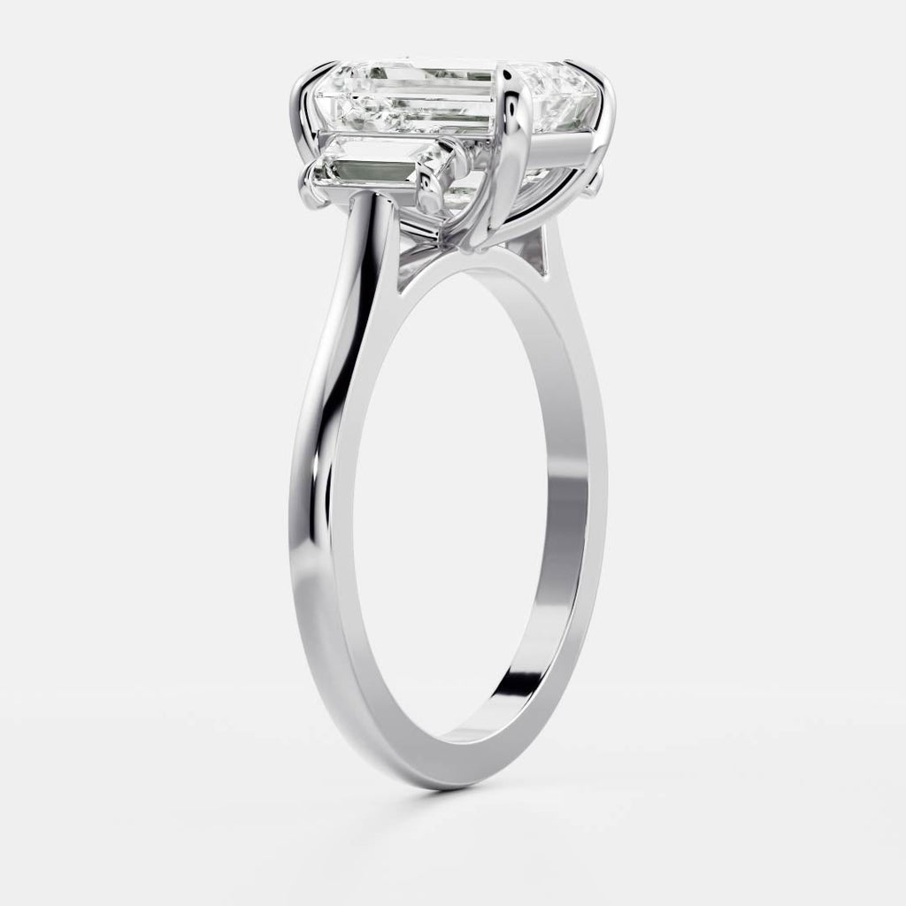 Solitaire-Oval Lab Grown Diamond Engagement Ring