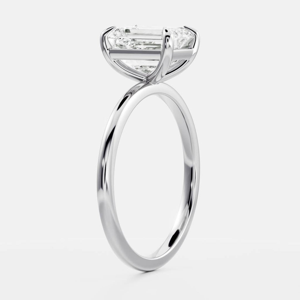 Solitaire-Oval Lab Grown Diamond Engagement Ring