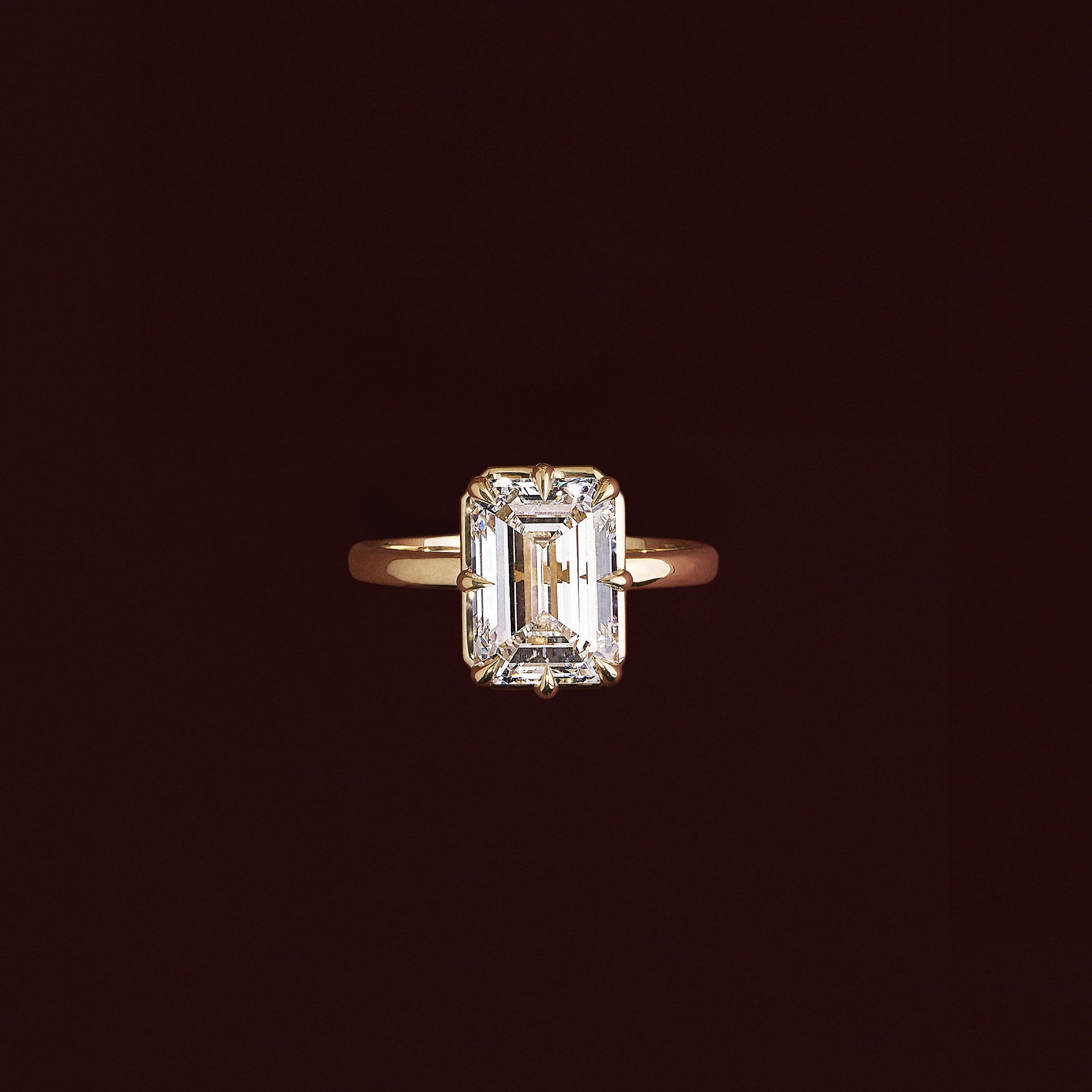 Solitaire-Oval Lab Grown Diamond Engagement Ring