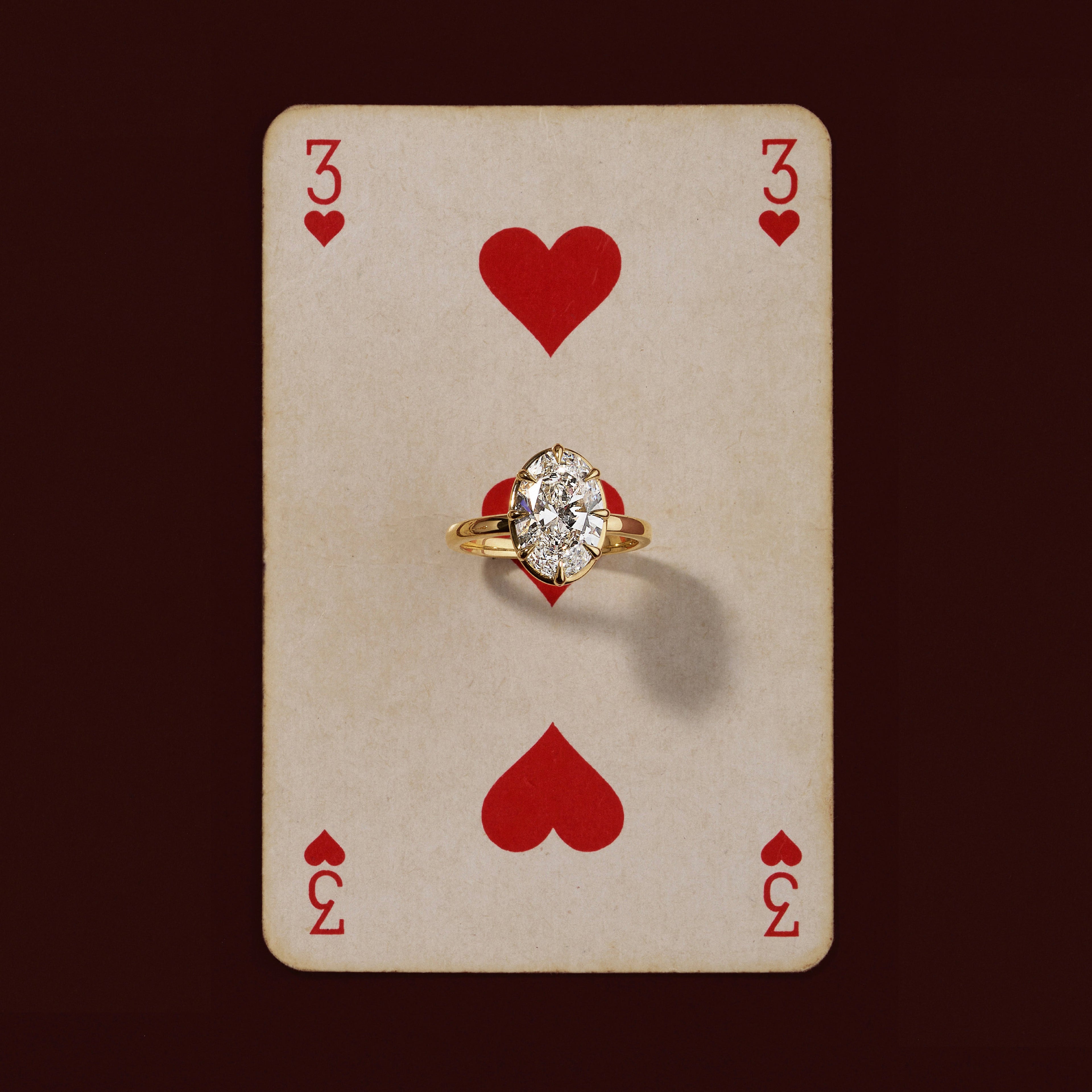 Solitaire- 1.0 CT Oval Moissanite Engagement Ring