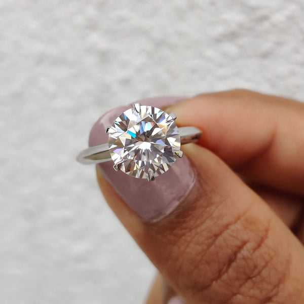 2.0 CT Round Solitaire Style Lab Grown Diamond Engagement Ring - IMG 20201207 103324copy
