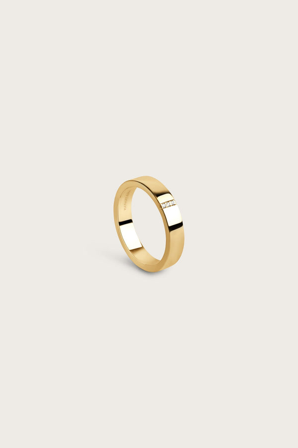 Cigar Flush Set- 0.01 CT Round Lab Grown Diamond Wedding Band - Eternity- 0.50 CT Round Lab Grown Diamond Wedding Band