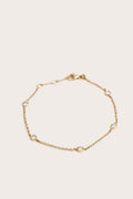 Solitaire Bezel-1.0 CT Oval Lab Grown Diamond Bracelets