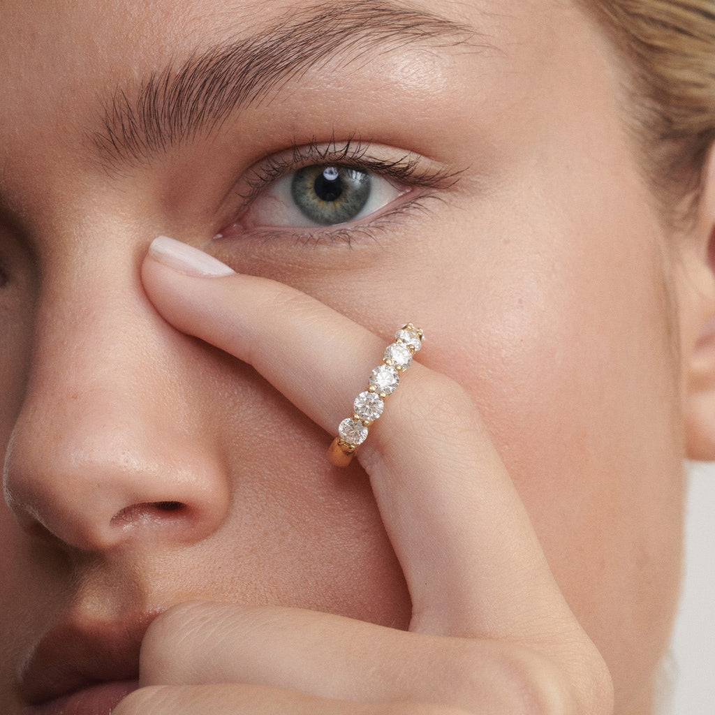Eternity- 0.50 CT Round Lab Grown Diamond Wedding Band
