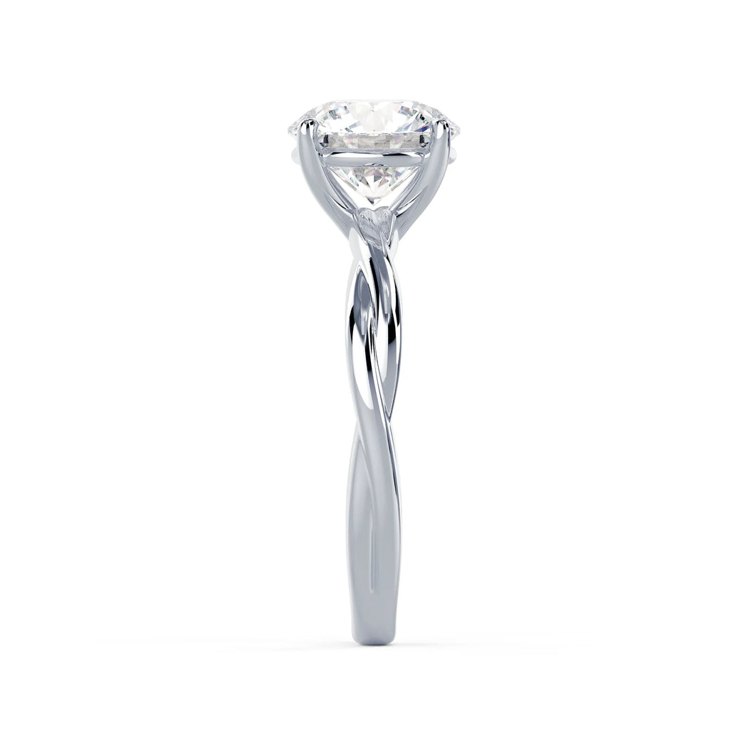 Twisting Band Solitaire