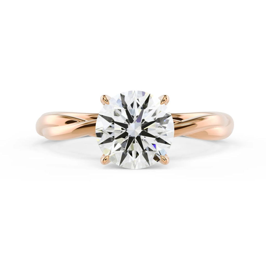 Twisting Band Solitaire