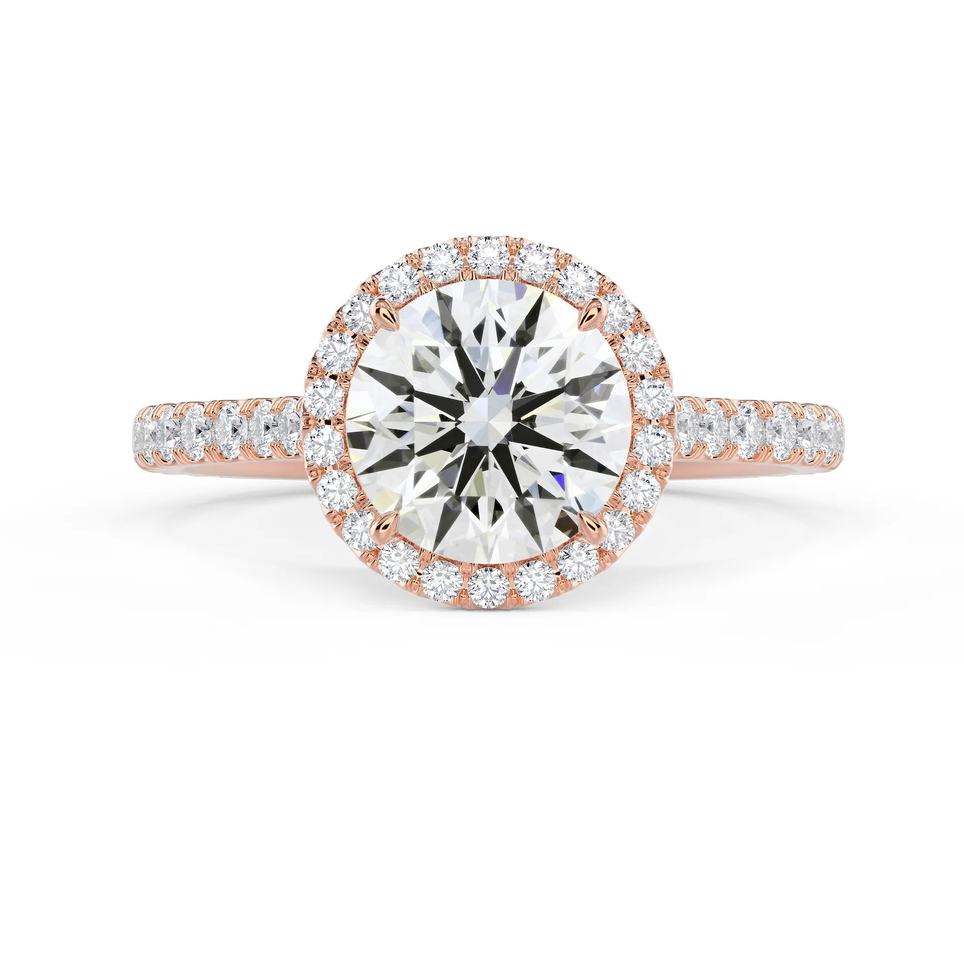 Double Sided Halo Setting