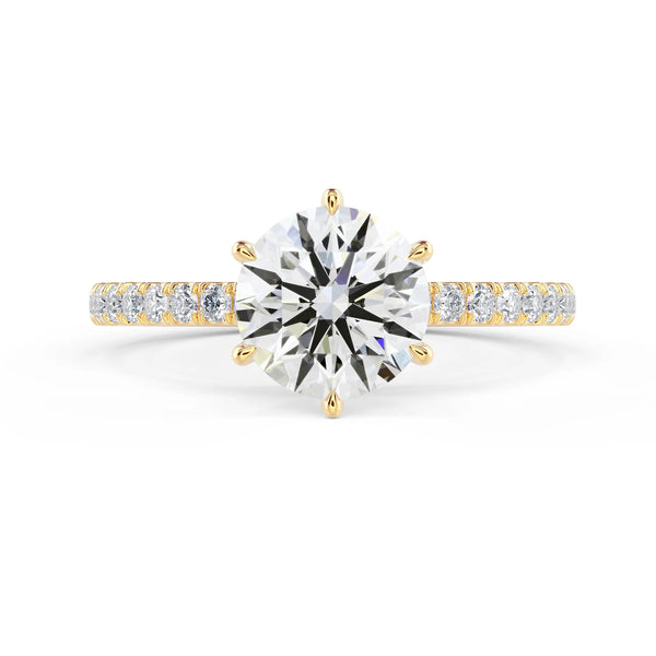 Diamond Collar Pave Setting - Diamond Collar Pave Setting