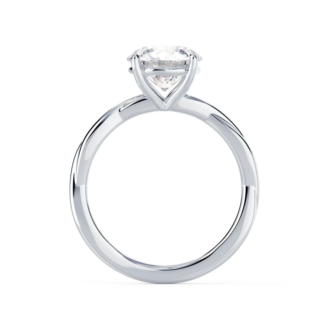 Twisting Band Solitaire
