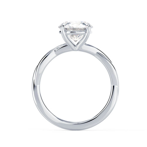 Twisting Band Solitaire