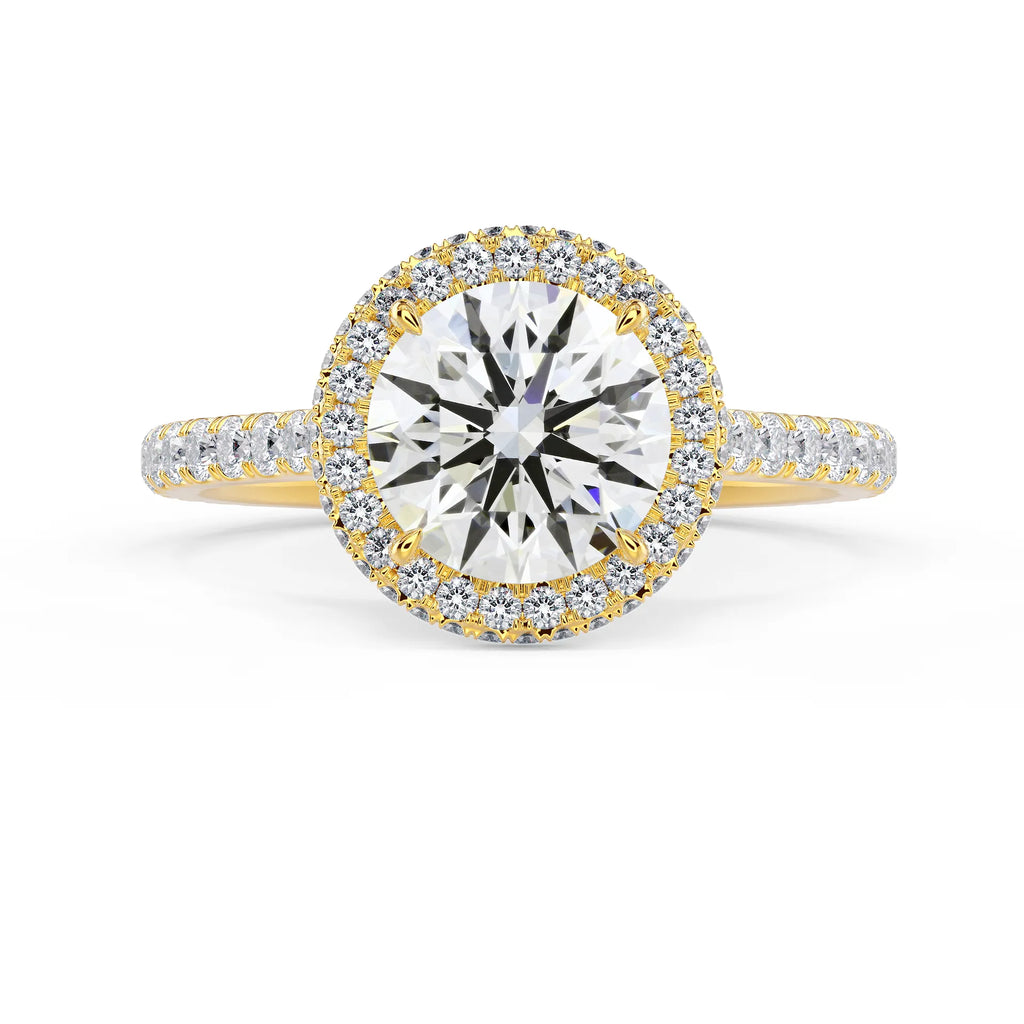Double Sided Halo Setting