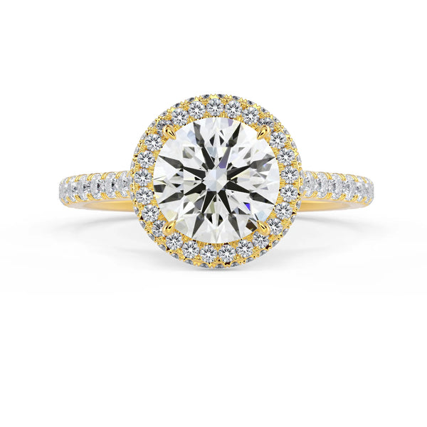 Double Sided Halo Setting - Double Sided Halo Setting
