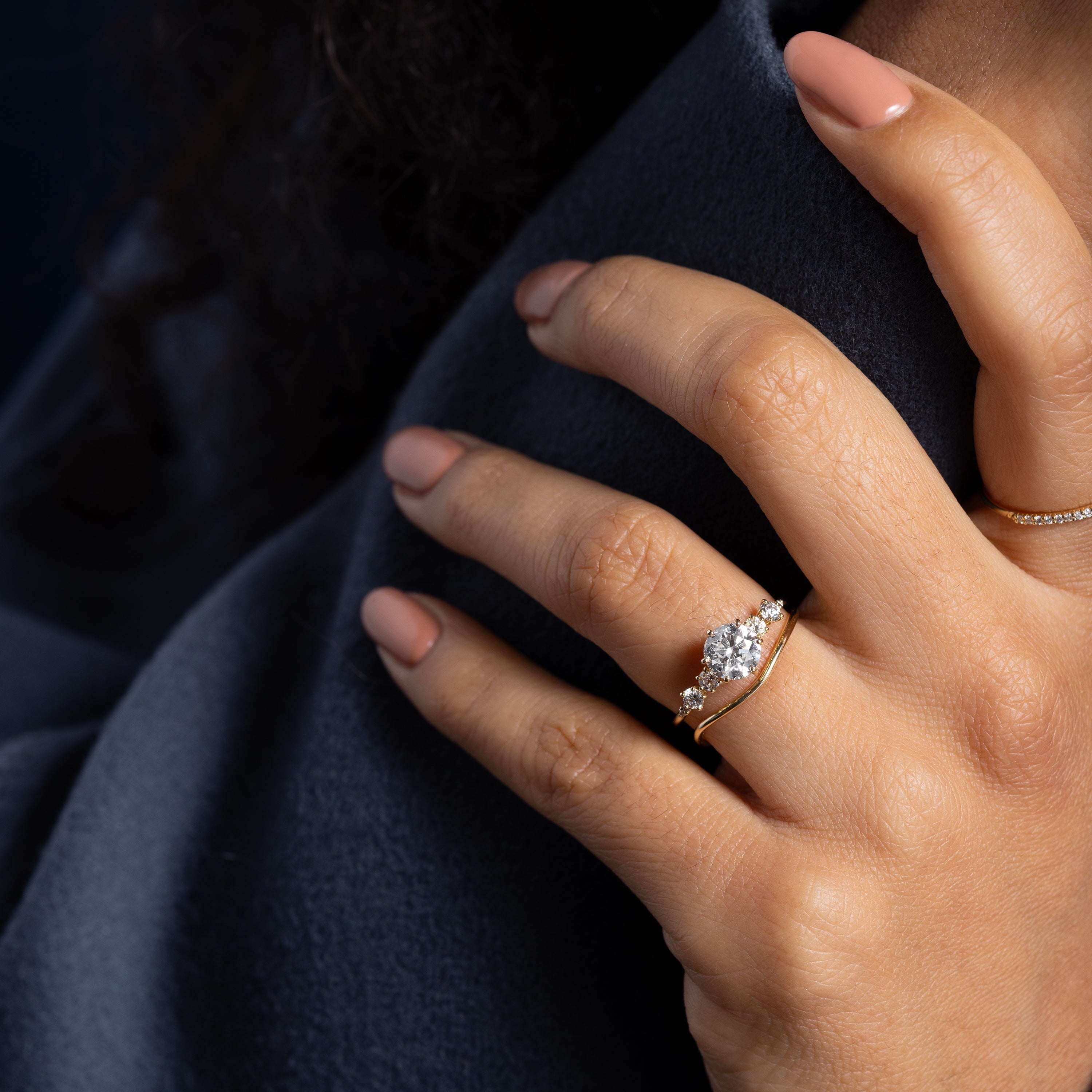 Solitaire-Oval Lab Grown Diamond Engagement Ring