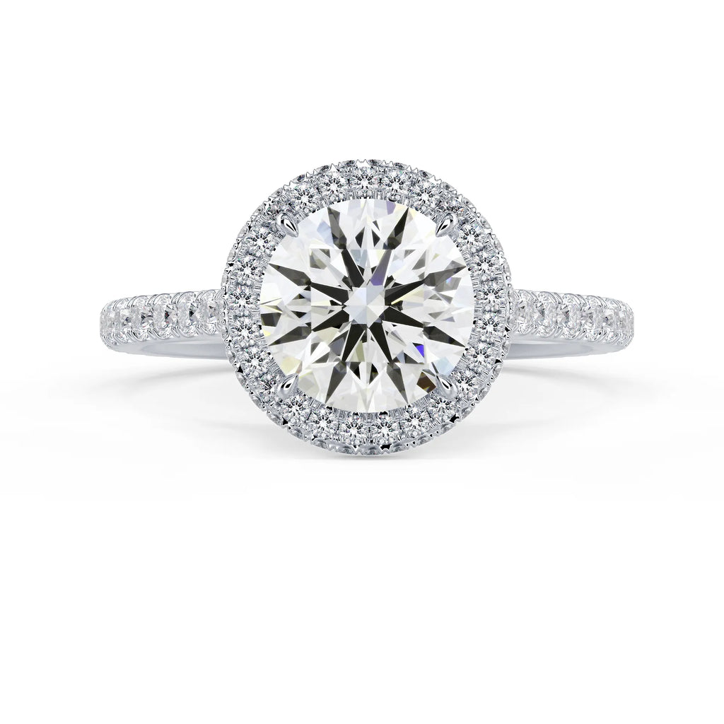 Double Sided Halo Setting