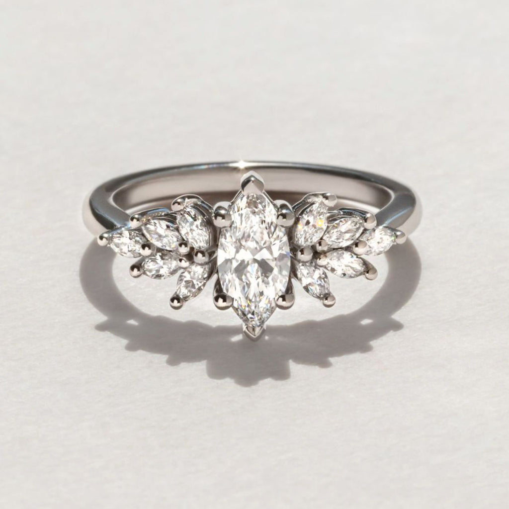 Solitaire-Oval Lab Grown Diamond Engagement Ring