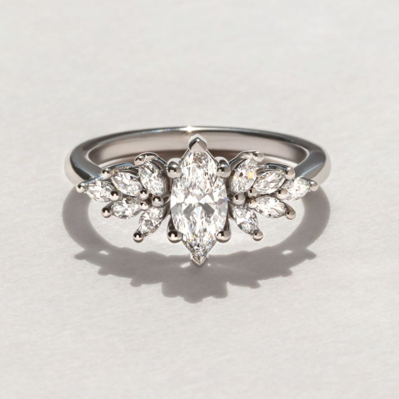 Solitaire-Oval Lab Grown Diamond Engagement Ring