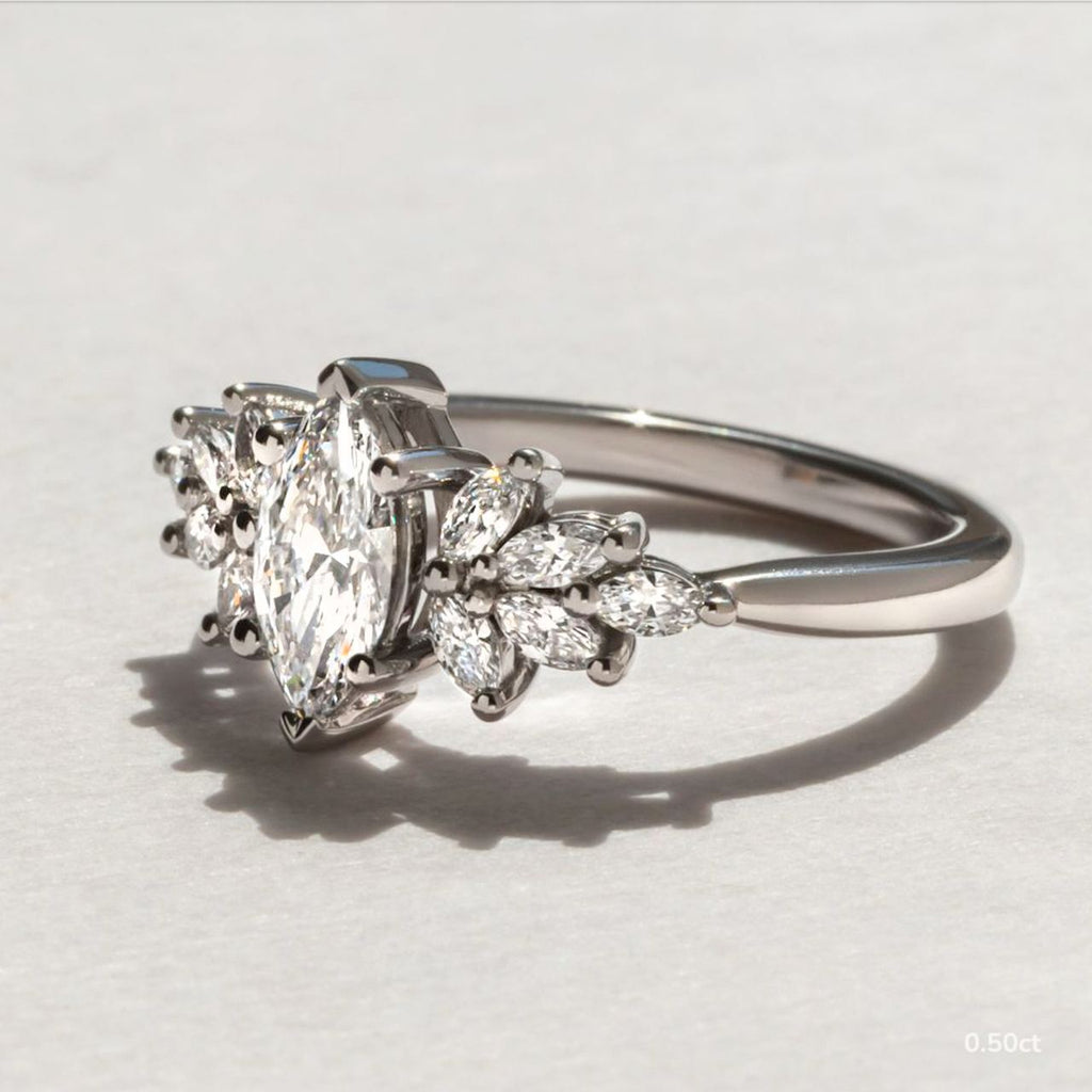 Solitaire-Oval Lab Grown Diamond Engagement Ring