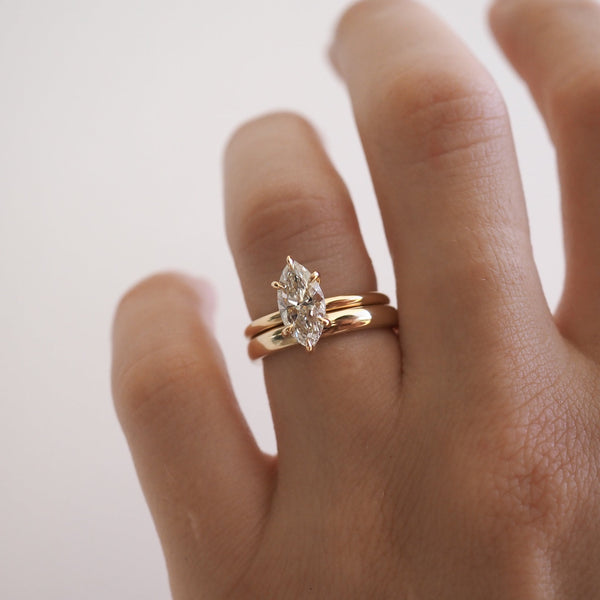 Classic-Wedding Band - Eternity- 0.50 CT Round Lab Grown Diamond Wedding Band
