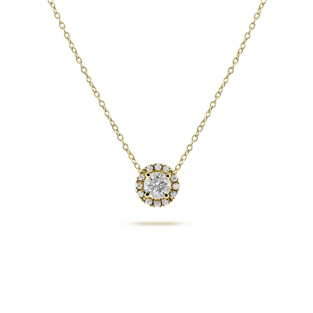 Solitaire- 1.0 CT Oval Lab Grown Diamond Necklace