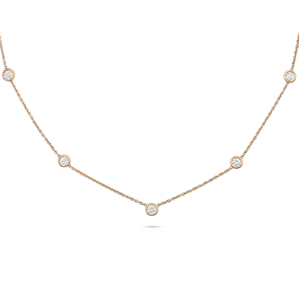 Solitaire- 1.0 CT Oval Lab Grown Diamond Necklace