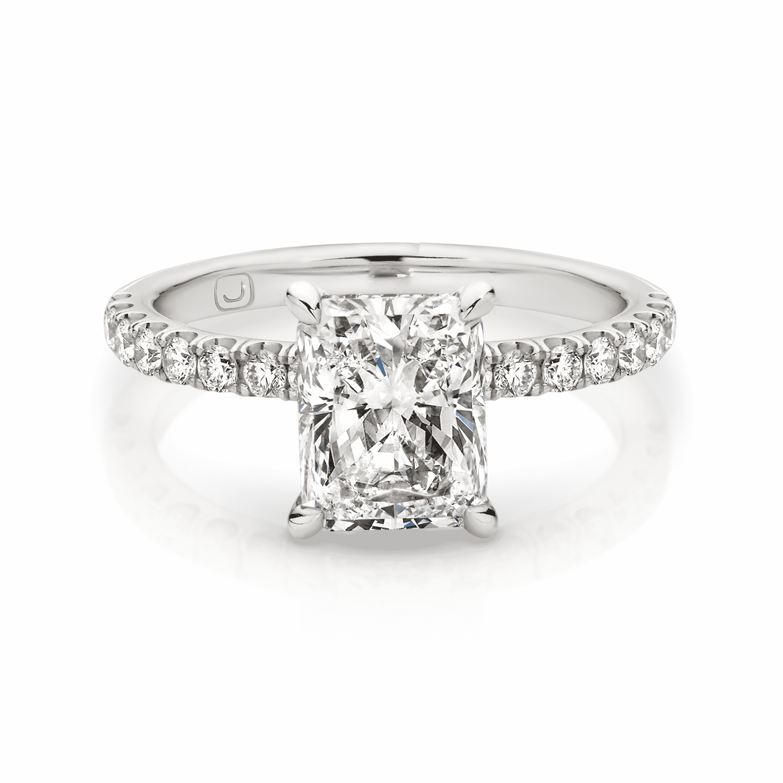 Solitaire-Oval Lab Grown Diamond Engagement Ring