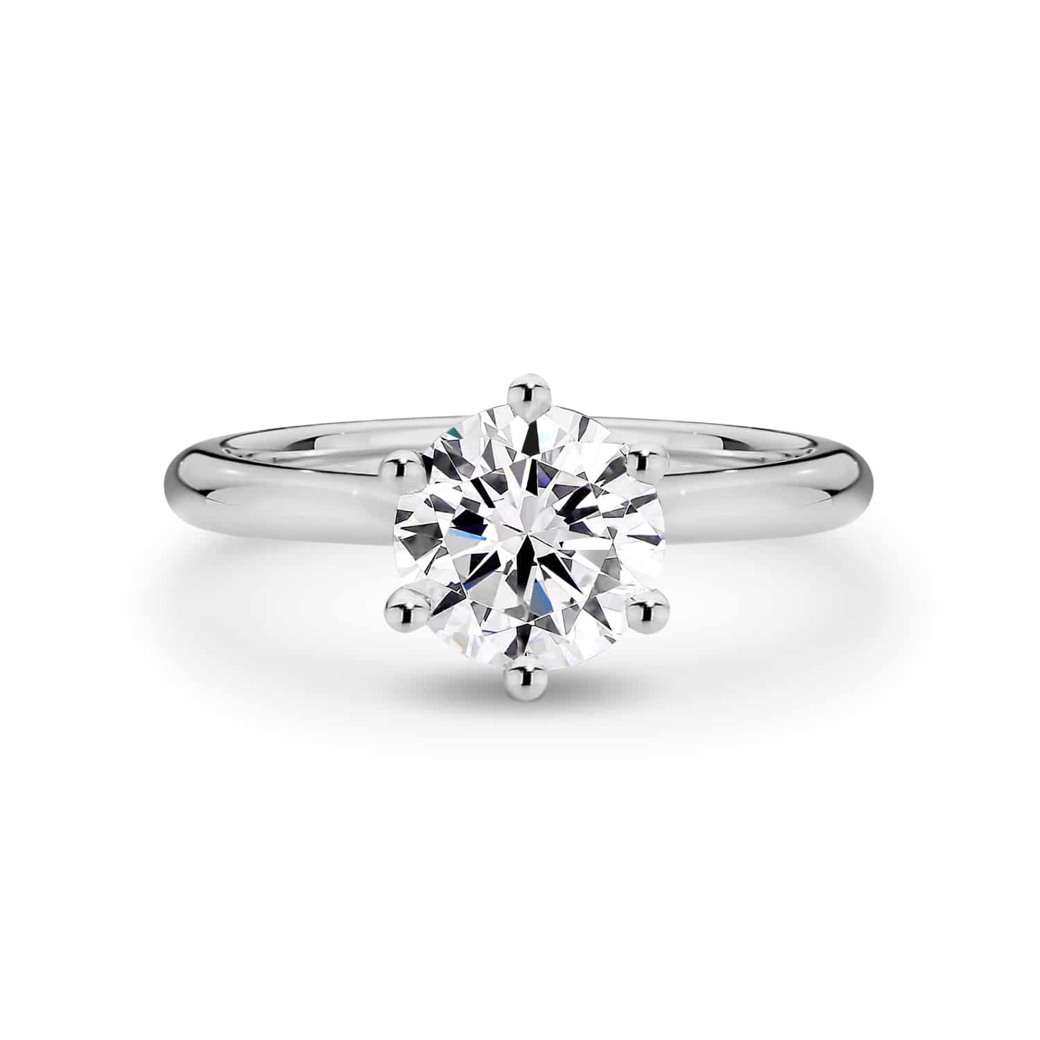 Solitaire-Oval Lab Grown Diamond Engagement Ring