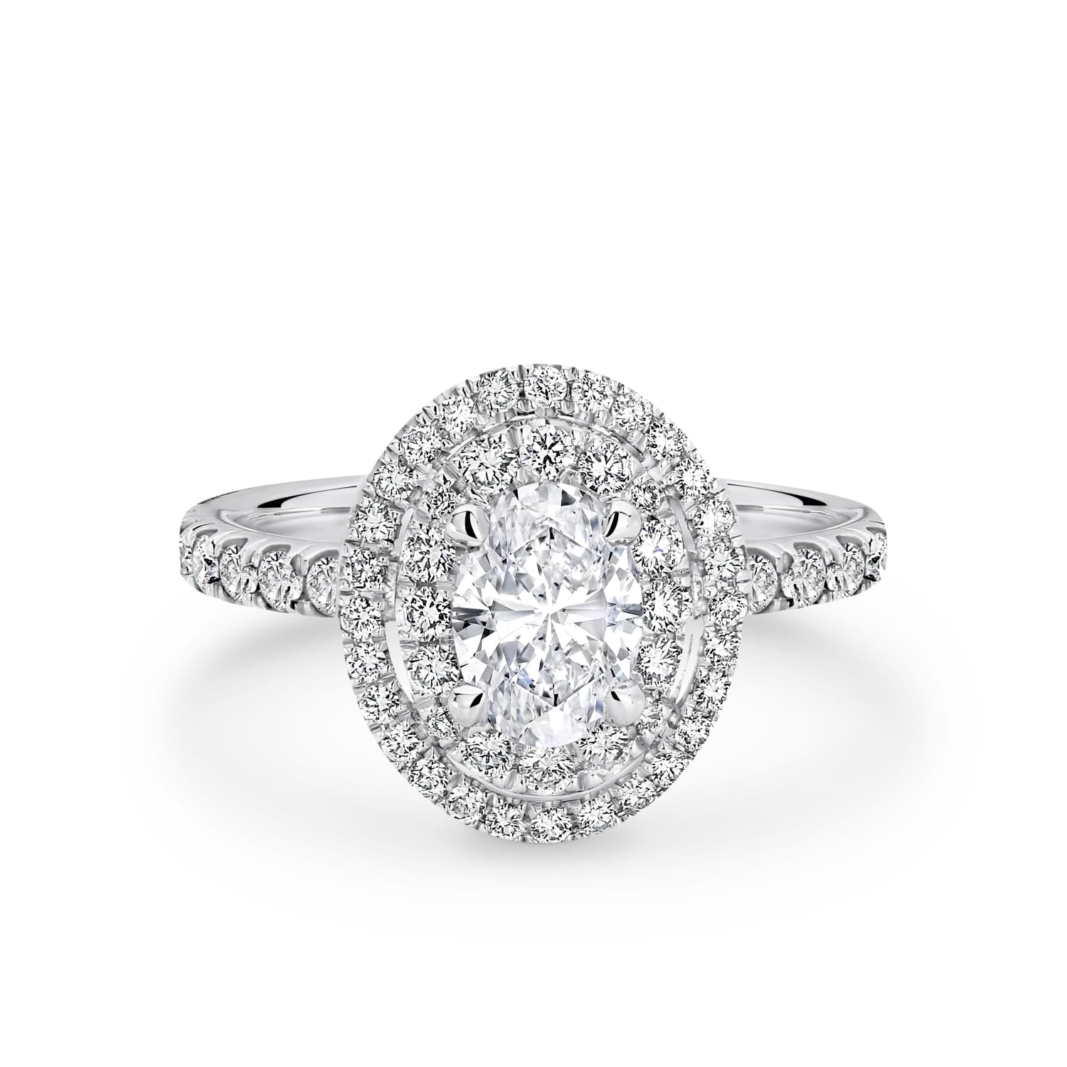 Solitaire-Oval Lab Grown Diamond Engagement Ring