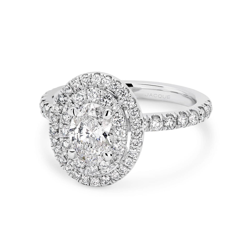 Solitaire-Oval Lab Grown Diamond Engagement Ring