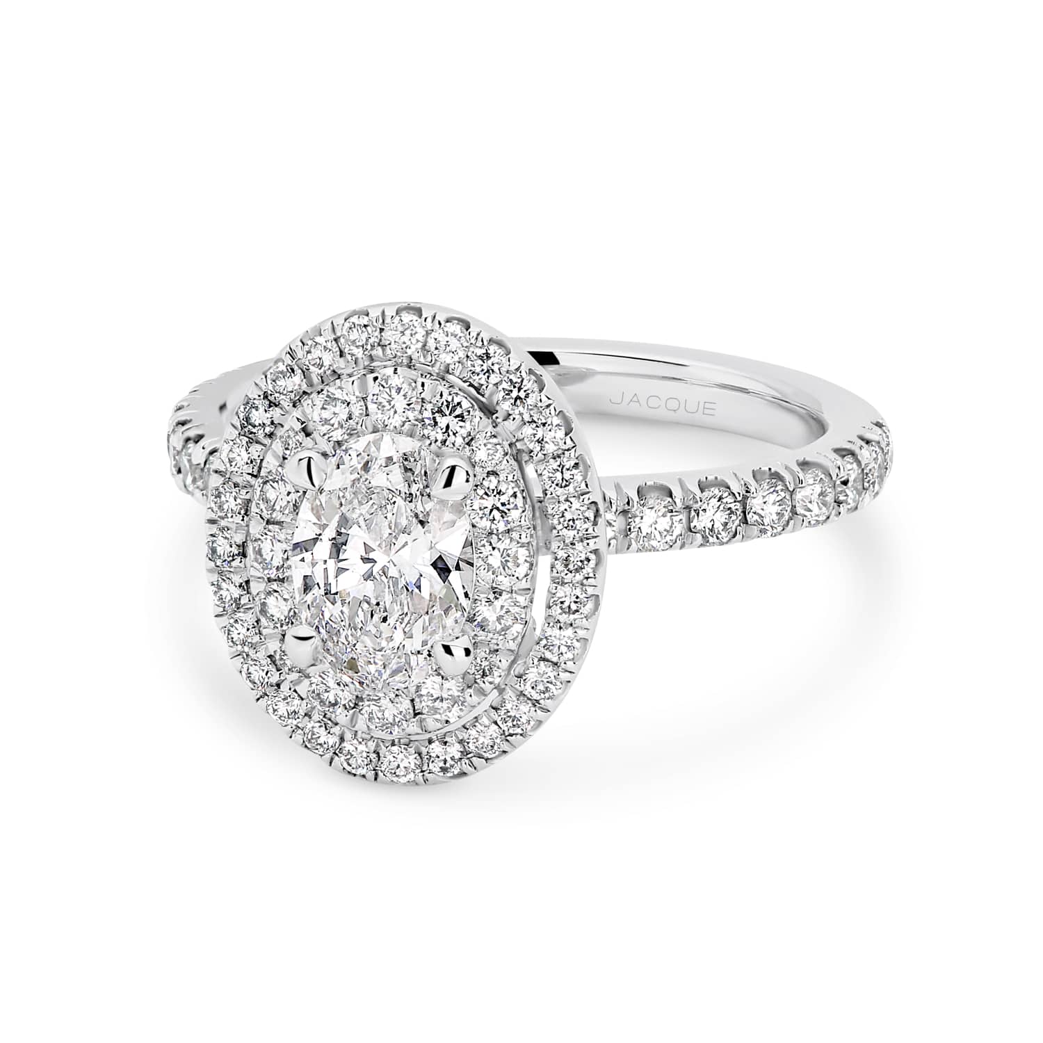 Solitaire-Oval Lab Grown Diamond Engagement Ring