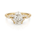 Solitaire-Oval Lab Grown Diamond Engagement Ring