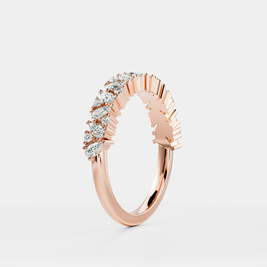 Eternity- 0.50 CT Round Lab Grown Diamond Wedding Band