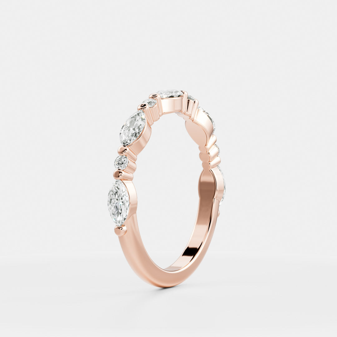 Eternity- 0.50 CT Round Lab Grown Diamond Wedding Band