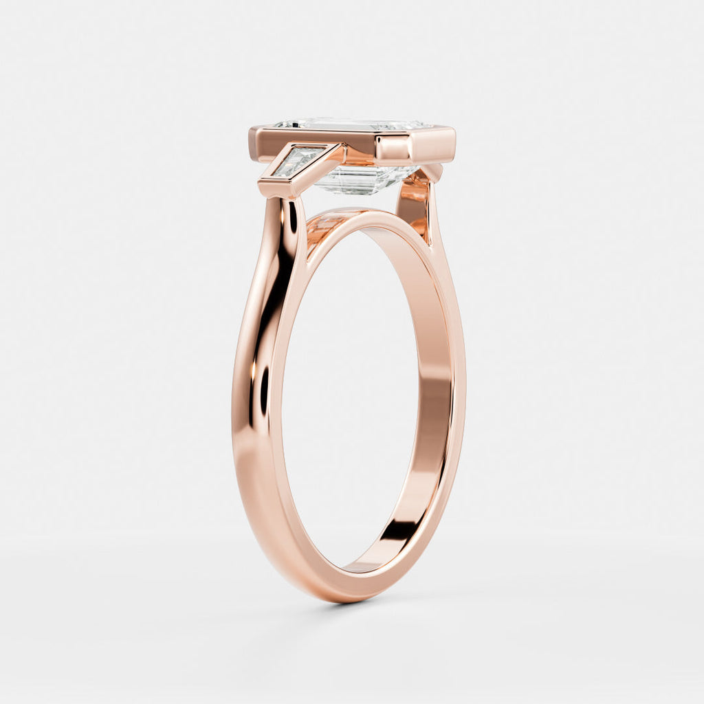 Solitaire-Oval Lab Grown Diamond Engagement Ring