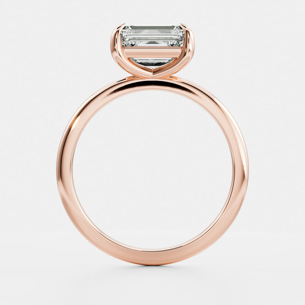 Solitaire-Oval Lab Grown Diamond Engagement Ring