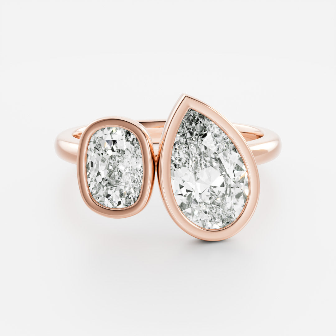 Solitaire-Oval Lab Grown Diamond Engagement Ring