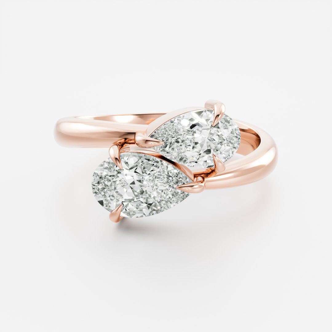 Solitaire-Oval Lab Grown Diamond Engagement Ring