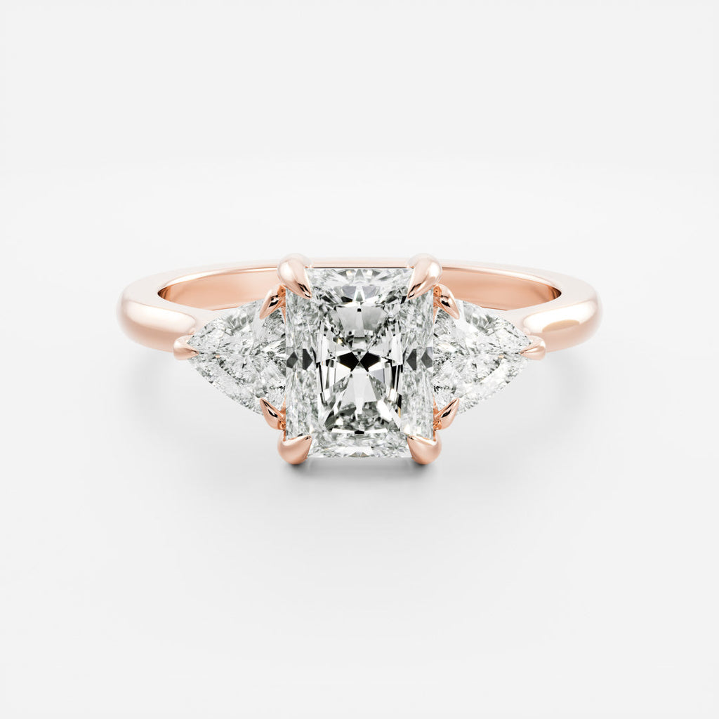 Solitaire-Oval Lab Grown Diamond Engagement Ring