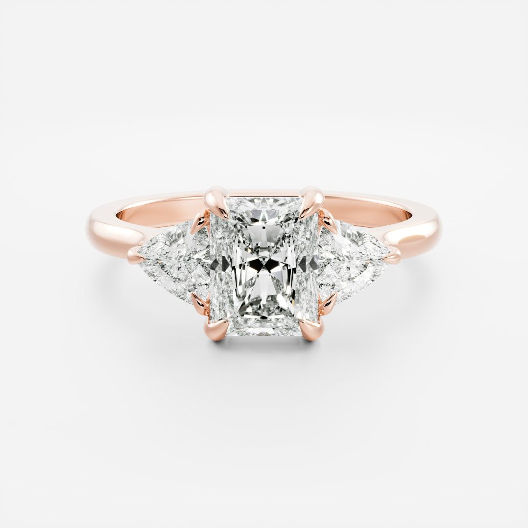 Solitaire-Oval Lab Grown Diamond Engagement Ring