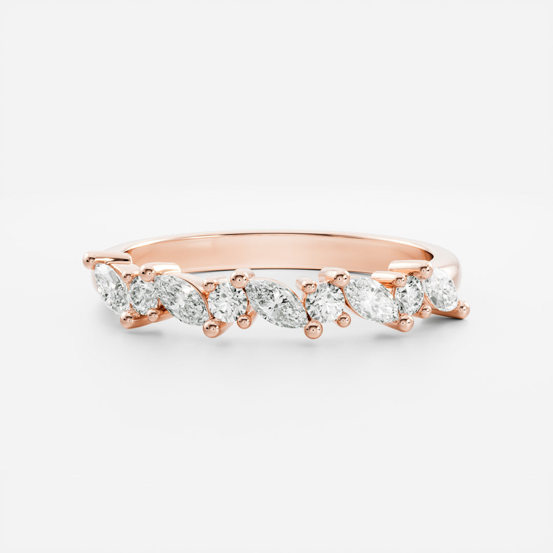 Eternity- 0.50 CT Round Lab Grown Diamond Wedding Band