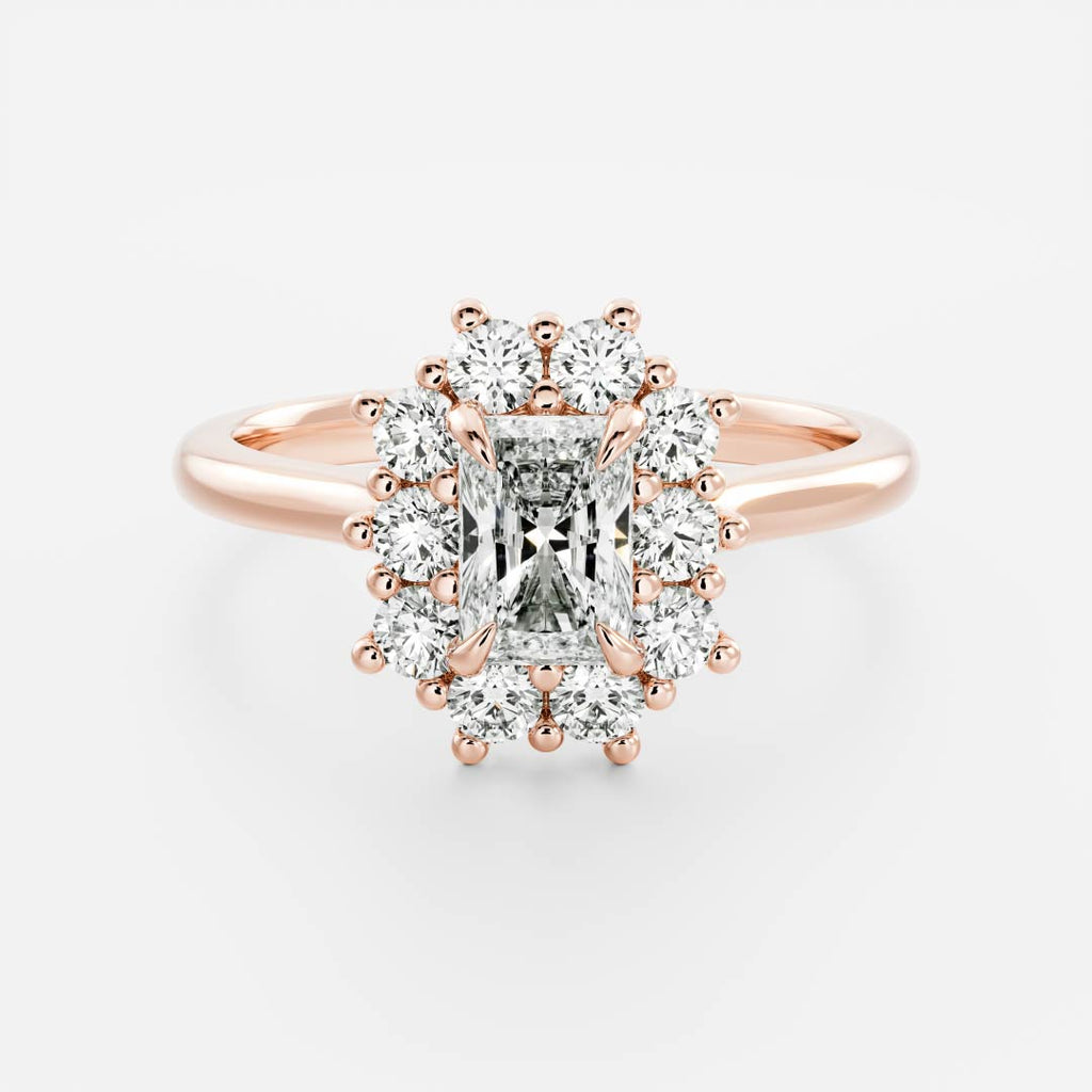 Solitaire-Oval Lab Grown Diamond Engagement Ring