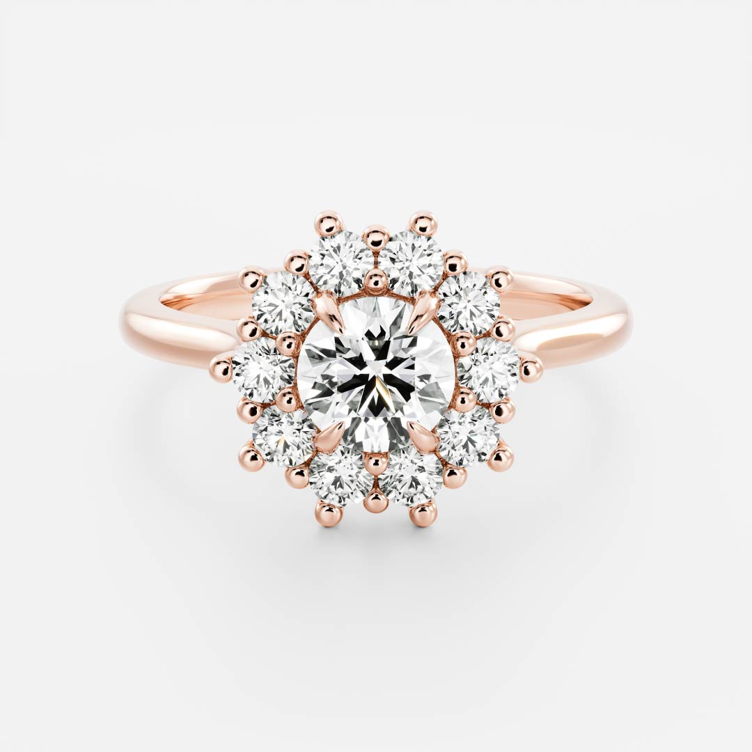 Solitaire-Oval Lab Grown Diamond Engagement Ring