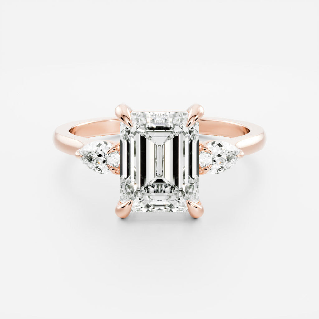 Solitaire- 1.0 CT Oval Moissanite Engagement Ring